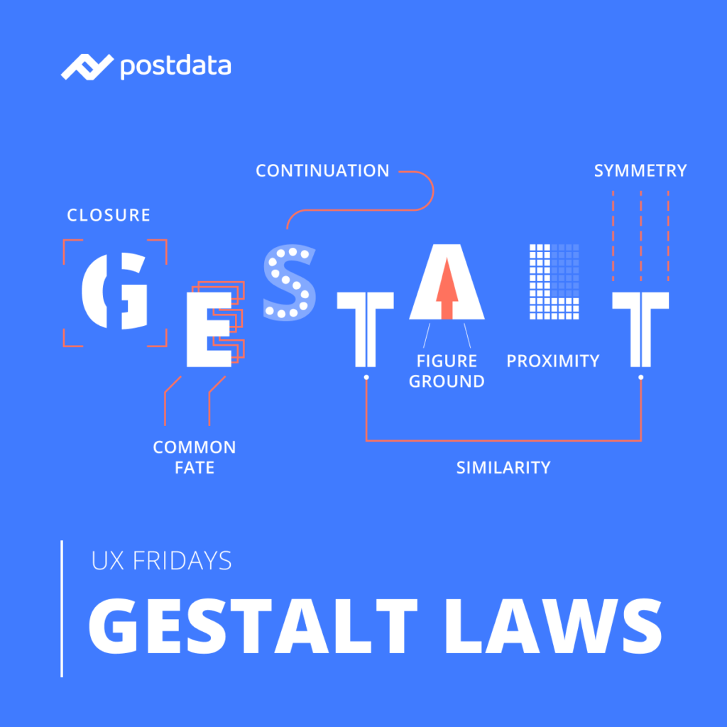 Gestalt law ilustracja